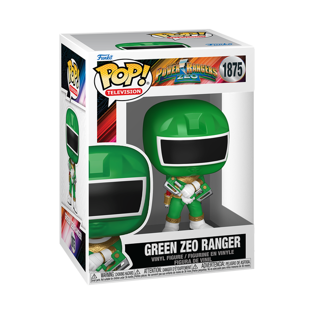 POP! TV: Power Rangers Zeo – Zeo Ranger Green Funko POP! Vinyl