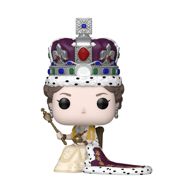 POP! Premium: QEII 100th – Queen Elizabeth II (Coronation) Funko POP! Vinyl