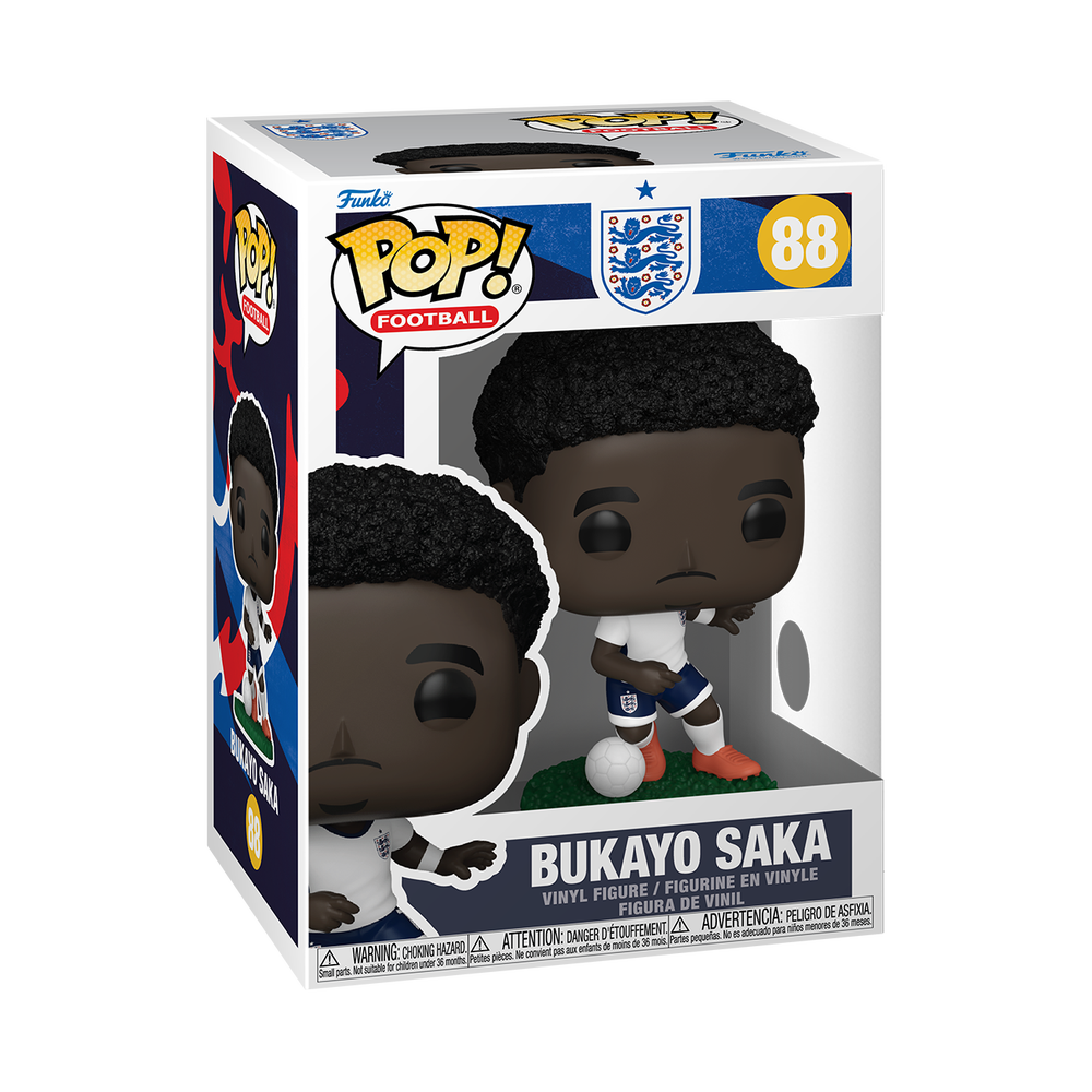 Pop! Football England Bukayo Saka Funko POP Vinyl Image 1