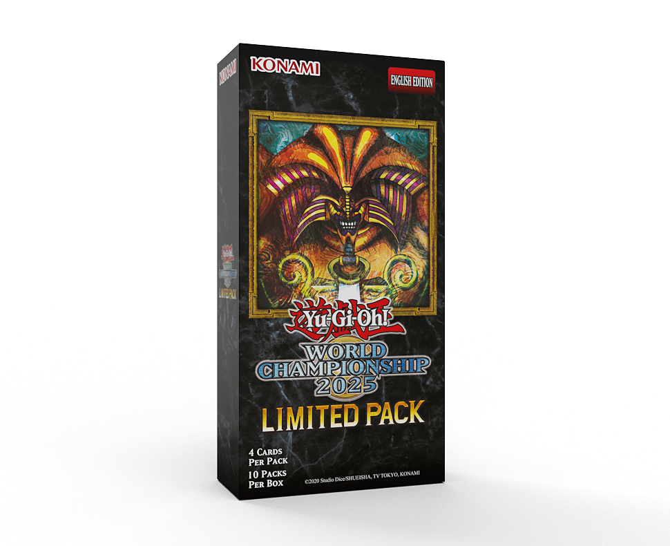 Yu-Gi-Oh! Limited Pack World Championship 2025 Booster Pack Display (10 Packs) Image 1
