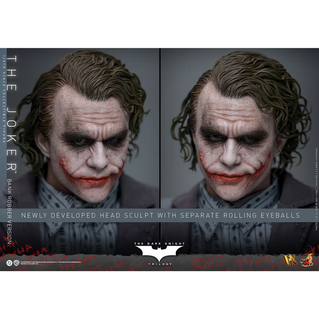 Hot Toys Batman 1/6 The Joker Bank Robber Version