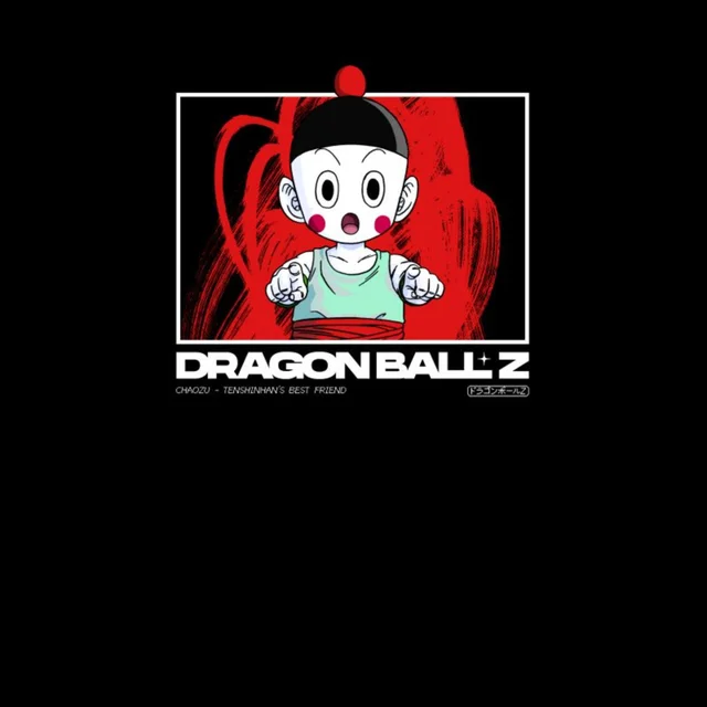 Dragon Ball Z Chaozu Profile Unisex T-Shirt - Black