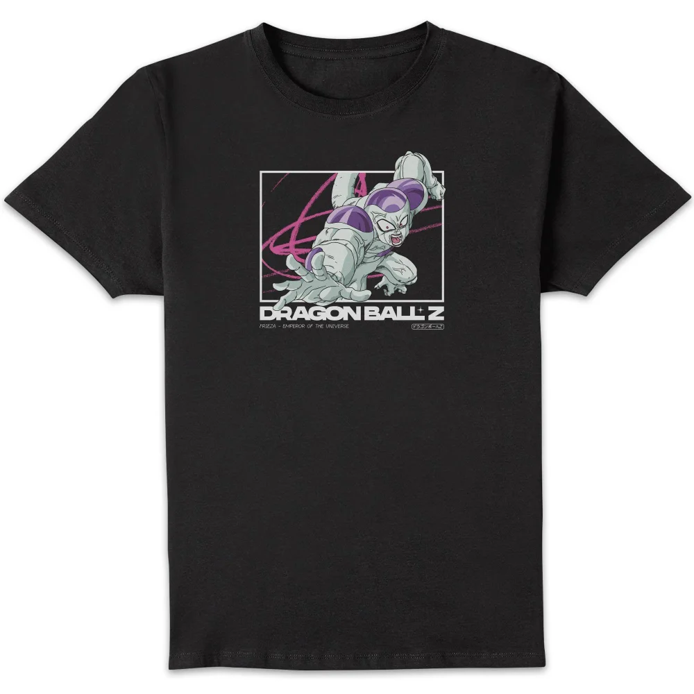 Dragon Ball Z Frieza Profile Unisex T-Shirt - Black - S Image 1