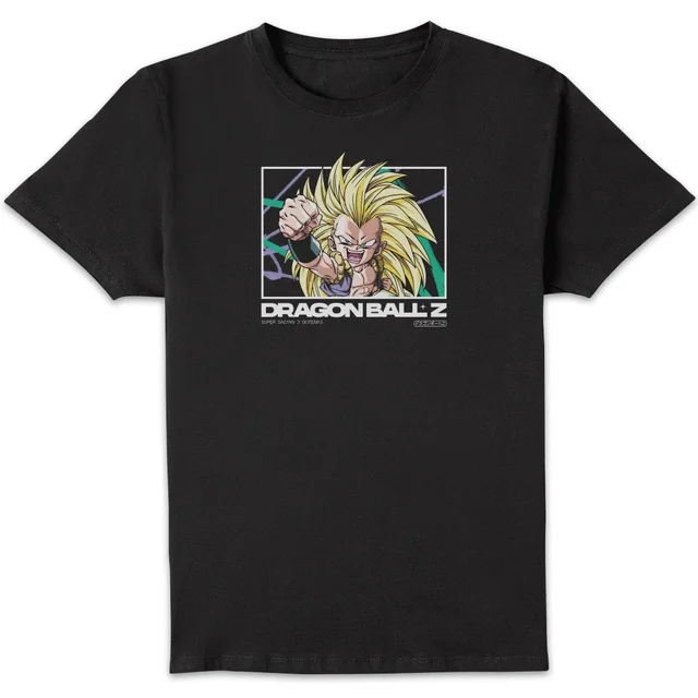 Dragon Ball Z Super Saiyan 3 Gotenks Profile Unisex T-Shirt - Black