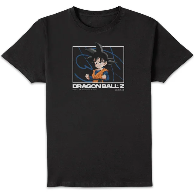 Dragon Ball Z Goten Profile Unisex T-Shirt - Black