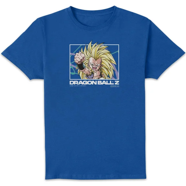Dragon Ball Z Super Saiyan Gotenks Profile Unisex T-Shirt - Blue