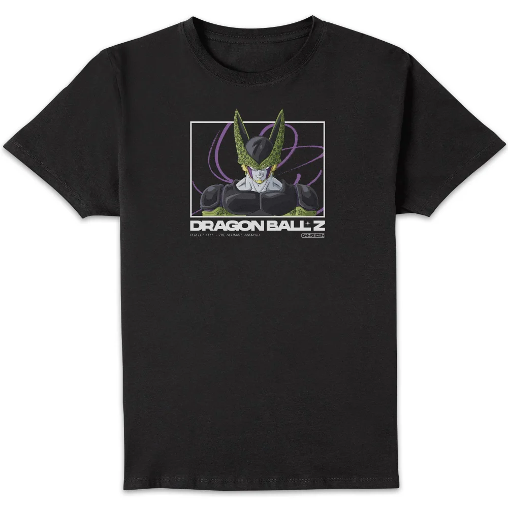 Dragon Ball Z Perfect Cell Profile Unisex T-Shirt - Black - S Image 1