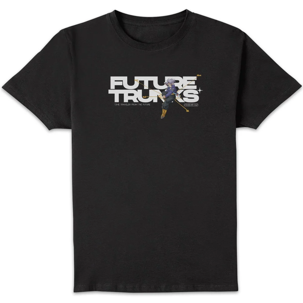 Dragon Ball Z Future Trunks Unisex T-Shirt - Black - S Image 1