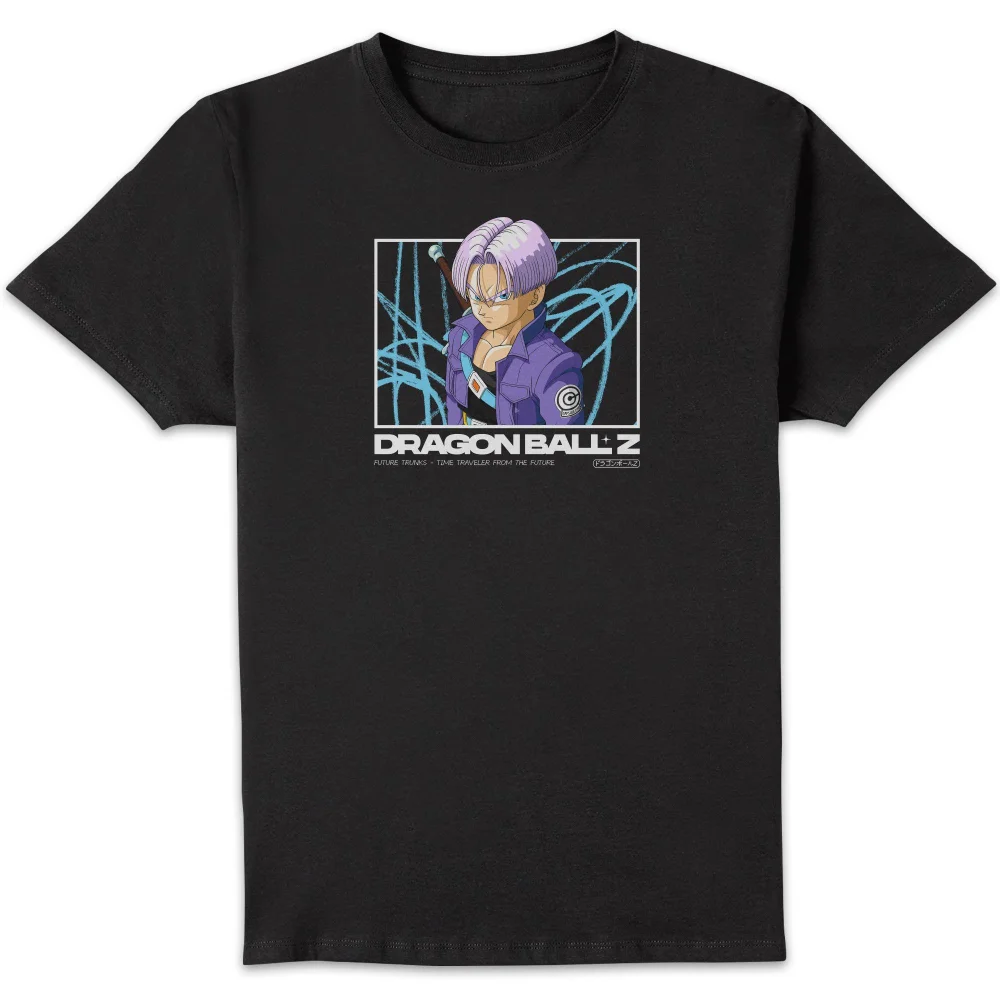 Dragon Ball Z Future Trunks Profile Unisex T-Shirt - Black - S Image 1