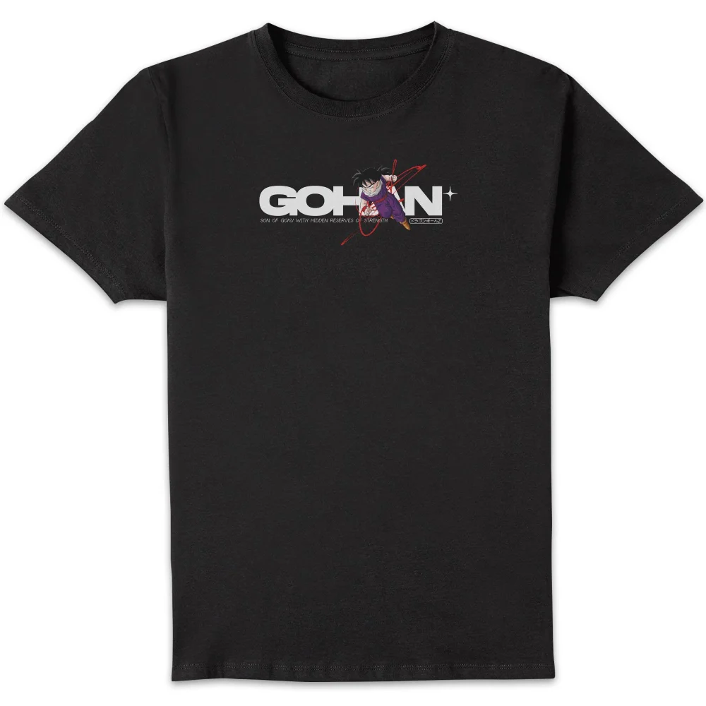 Dragon Ball Z Gohan Unisex T-Shirt - Black - S Image 1
