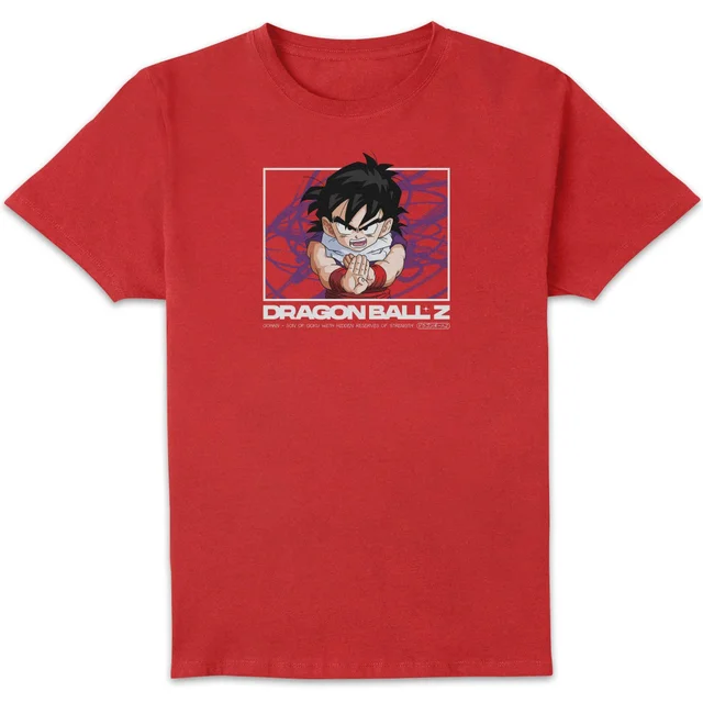 Dragon Ball Z Gohan Profile Unisex T-Shirt - Red