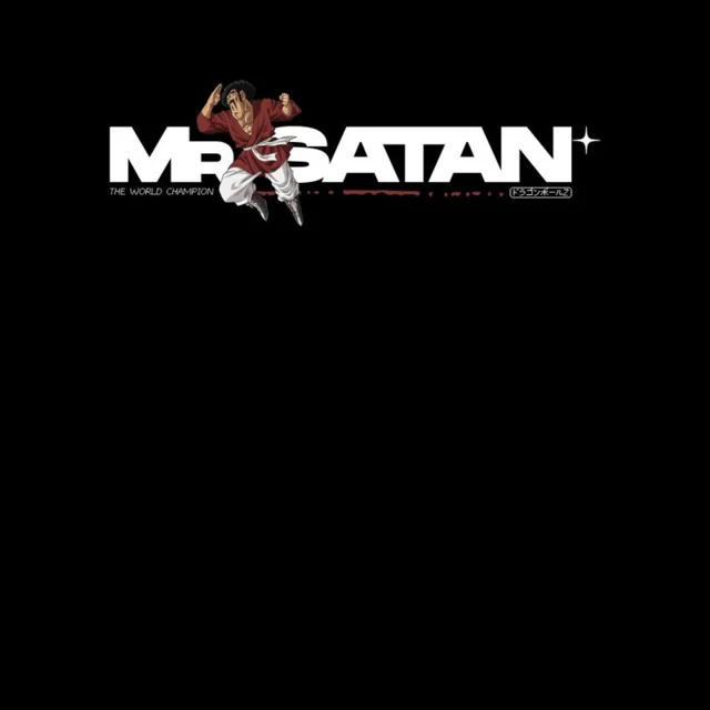 Dragon Ball Z Mr Satan Unisex T-Shirt - Black