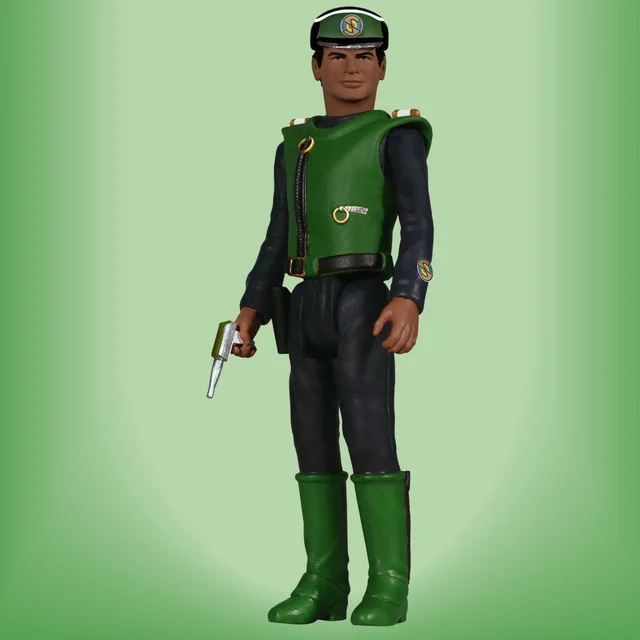 The Anderson Collection 2 Lt. Green (Captain Scarlet) Action Figure (3.75")