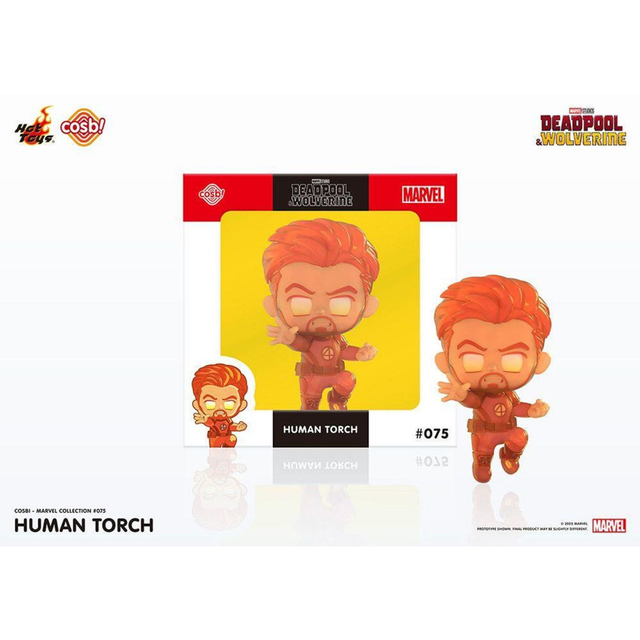 Hot Toys Cosbi Marvel Deadpool & Wolverine Human Torch #075