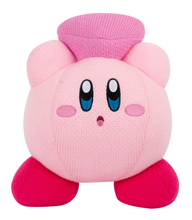 Kirby Friend Heart Knitted Mega Plush