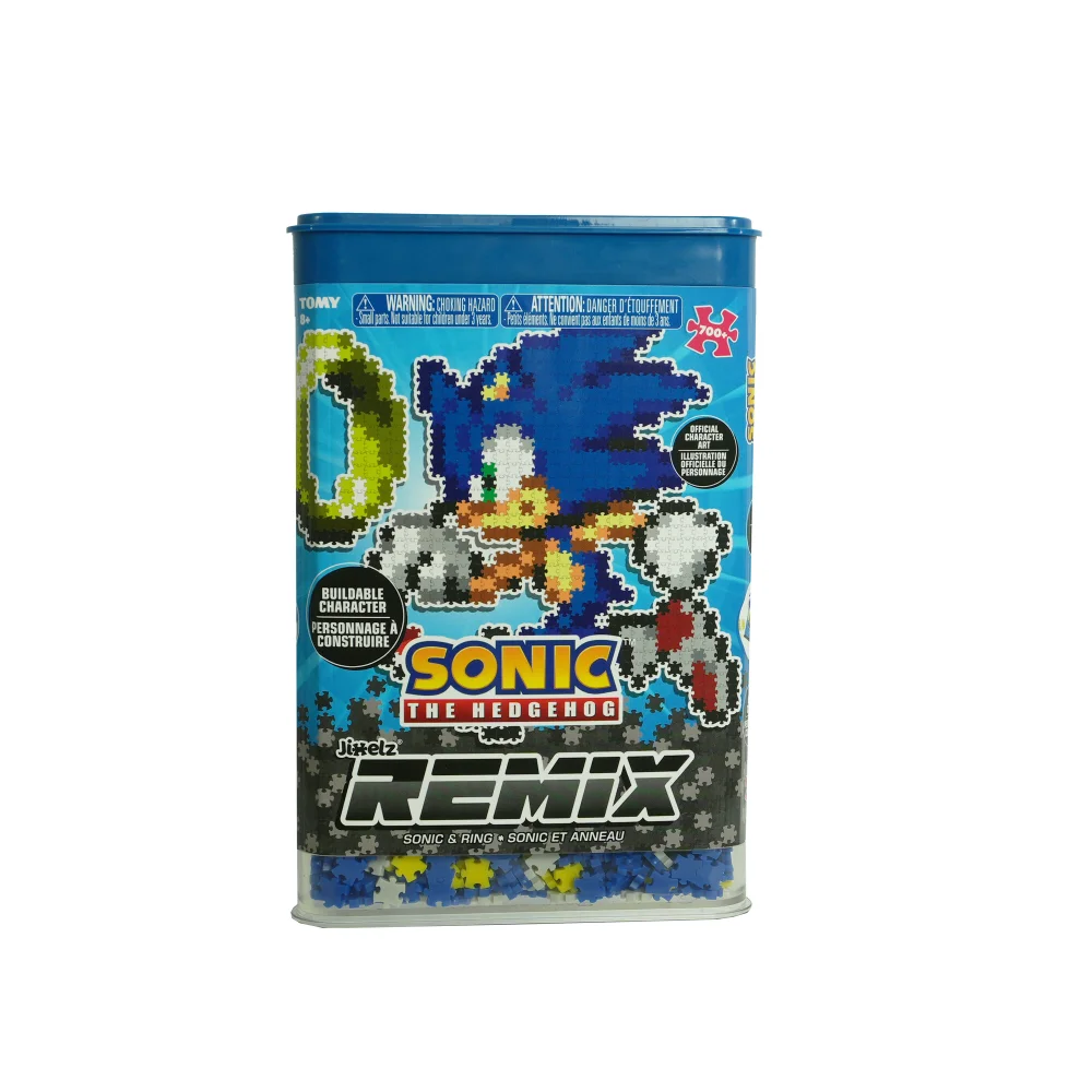 Jixelz Remix Sonic the Hedgehog Sonic & Coin 750pc Set Image 1
