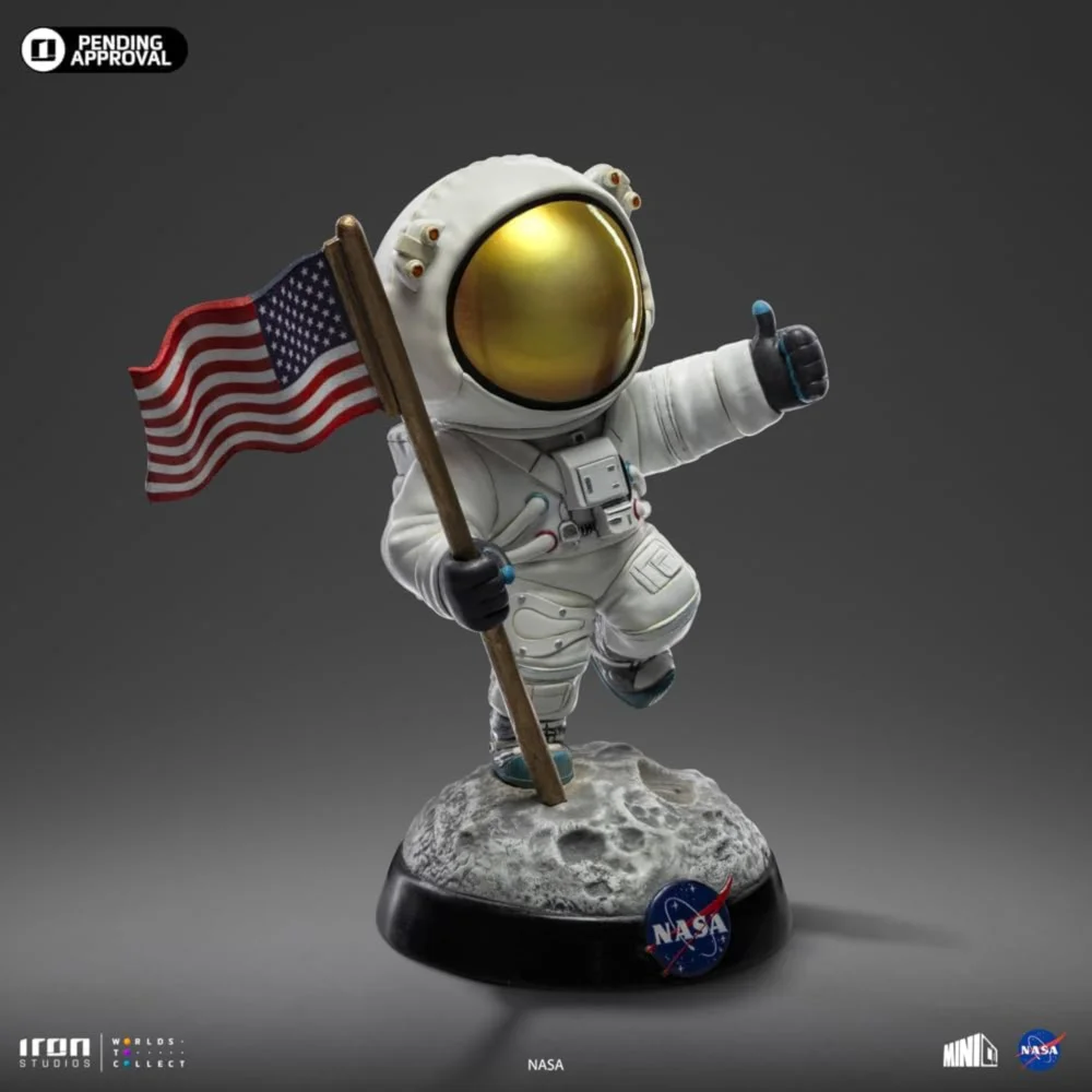 Iron Studios NASA Apollo 11 Astronaut Minico Figure Image 1