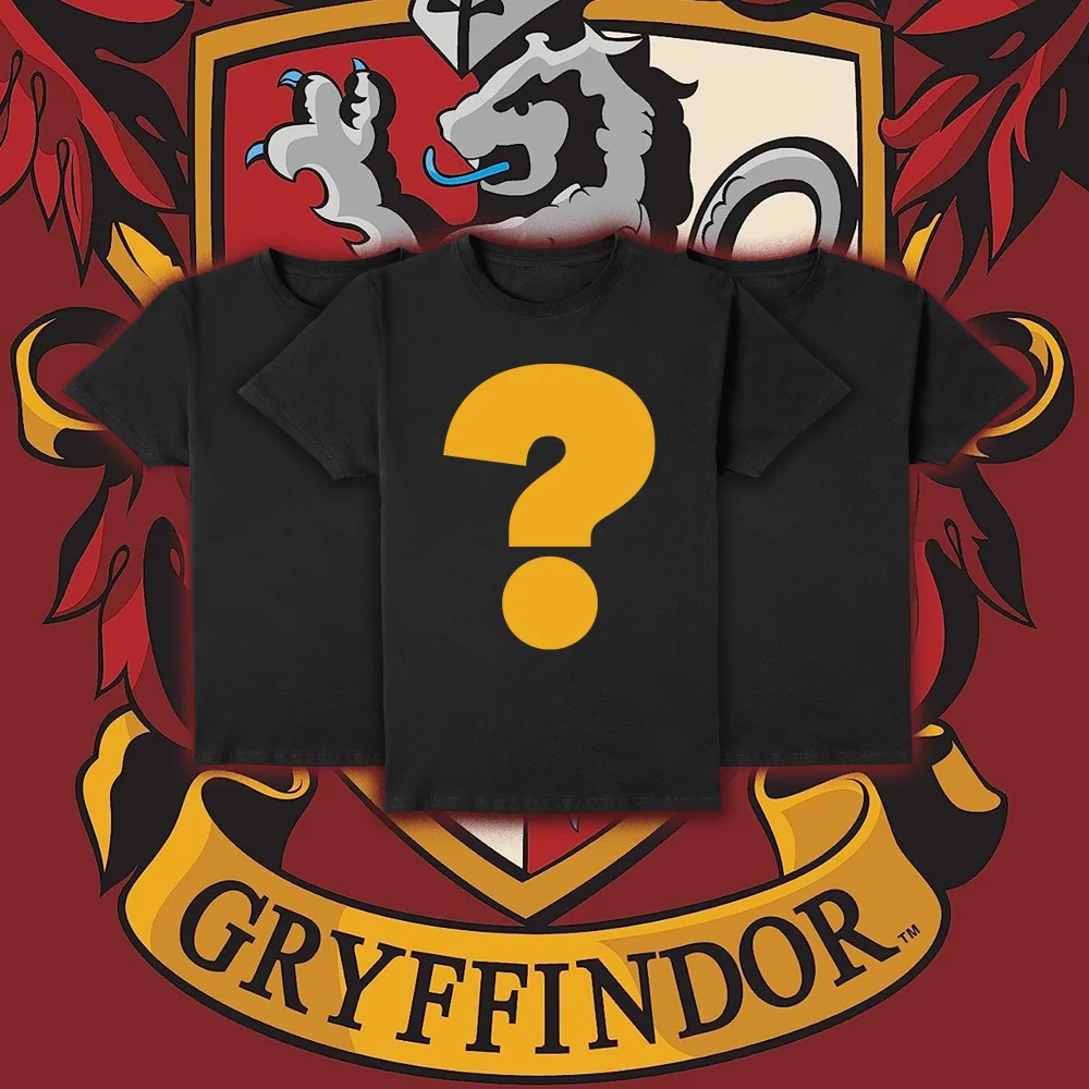 Harry Potter Gryffindor Unisex T-Shirt Mystery 3-Pack - S Image 1