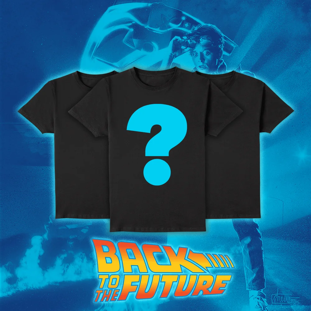 Back to the Future Unisex T-Shirt Mystery 3-Pack - S Image 1