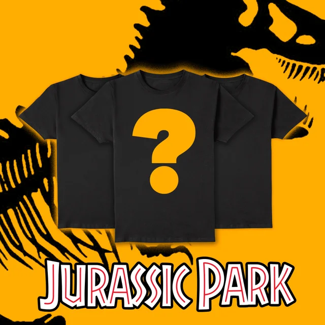 Jurassic Park Unisex T-Shirt Mystery 3-Pack
