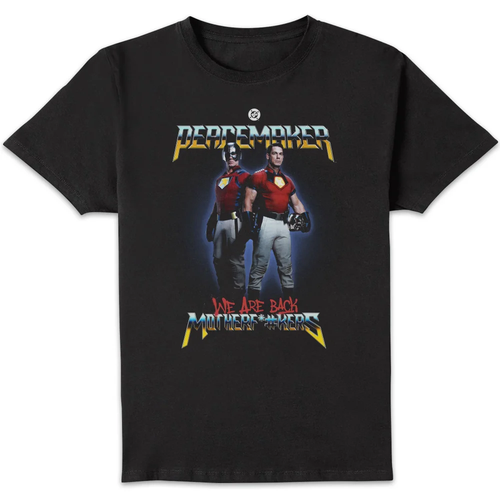 DC Comics Peacemaker We Are Back Motherf#%kers Unisex T-Shirt - Black - 3XL Image 1