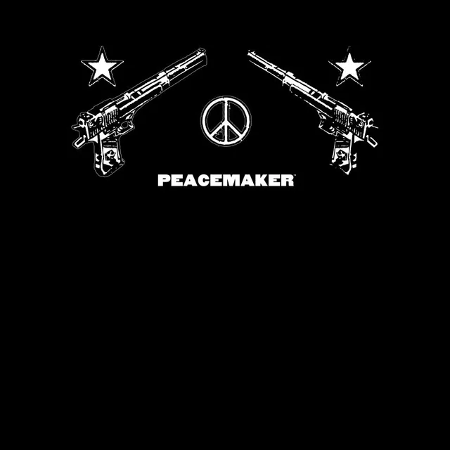 DC Comics Peacemaker Dual Weilding Unisex T-Shirt - Black