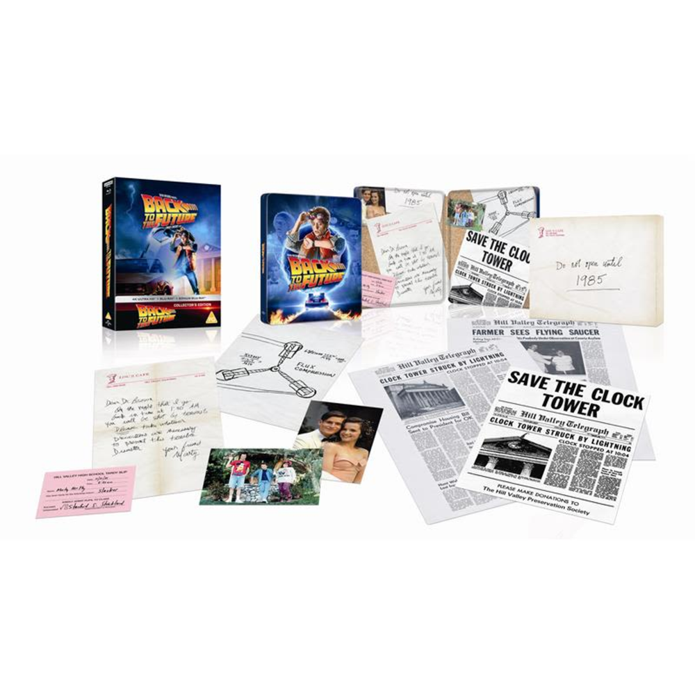 Back to the Future 4K Ultra HD & Blu-Ray Steelbook Image 1