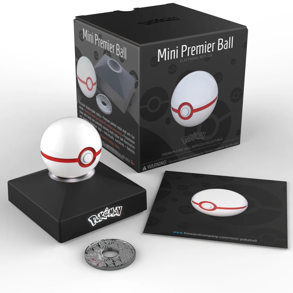 Pokémon Diecast Replica Mini Premier Ball Image 1