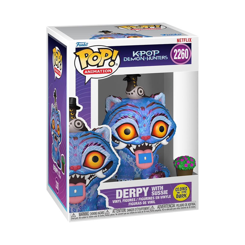 KPop Demon Hunters Tiger Funko Pop Vinyl Image 1
