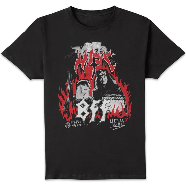 Stranger Things BFFs 4EVA! Unisex T-Shirt - Black