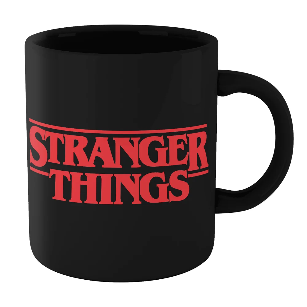 Stranger Things Welcome To The Upside Down Mug - Black Image 1