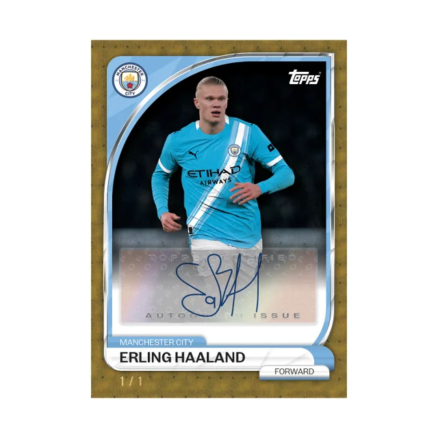 2025/26 Topps Collectors Tin - Manchester City