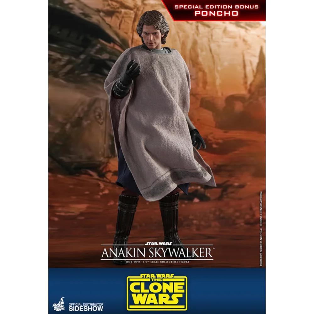 Hot Toys Star Wars The Clone Wars Anakin Skywalker 1/6th Scale Figure Special Editon (31cm) Image 1