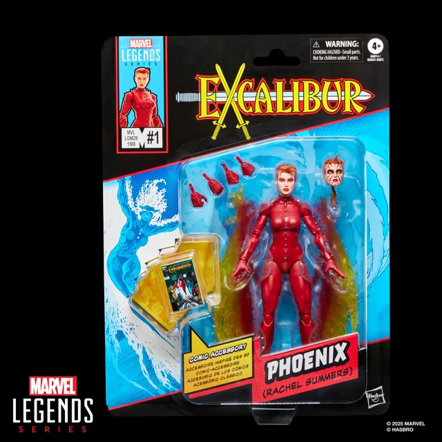 Hasbro Marvel Legends Series Phoenix (Rachel Summers), X-Men Comics-Inspired Action Figure