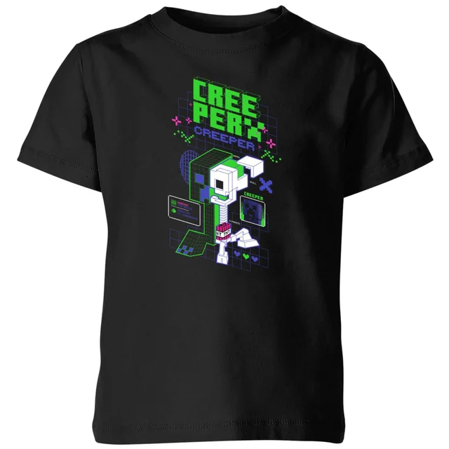 Minecraft X-Ray Kids' T-Shirt - Black