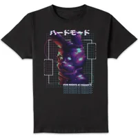 Five Nights at Freddy's Hard Mode Bonnie Glitch Unisex T-Shirt - Black