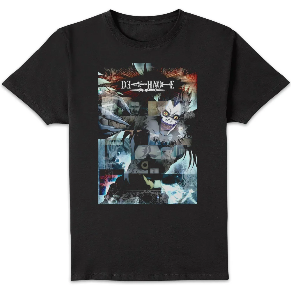 Death Note Glitch Unisex T-Shirt - Black - S Image 1