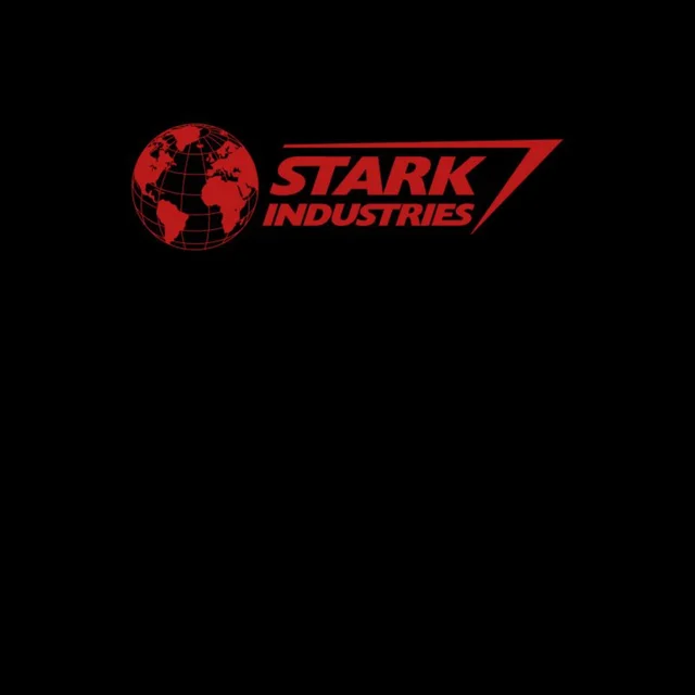 Marvel The Avengers Stark Industries Unisex T-Shirt - Black