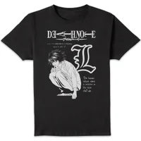Death Note Mono Drawing Unisex T-Shirt - Black
