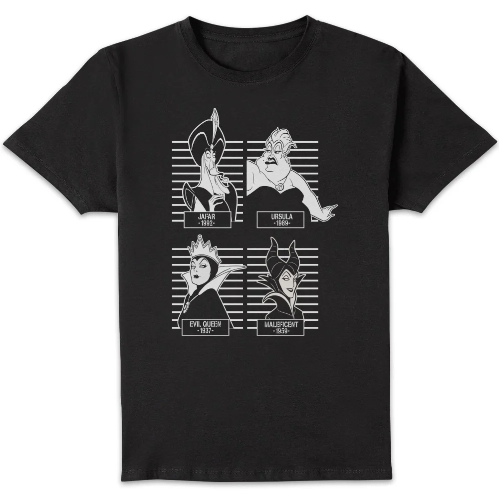 Disney Villains Unisex T-Shirt - Black - S Image 1