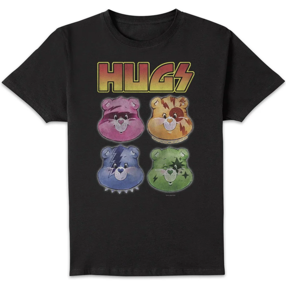 Care Bears Hugs Unisex T-Shirt - Black - S Image 1
