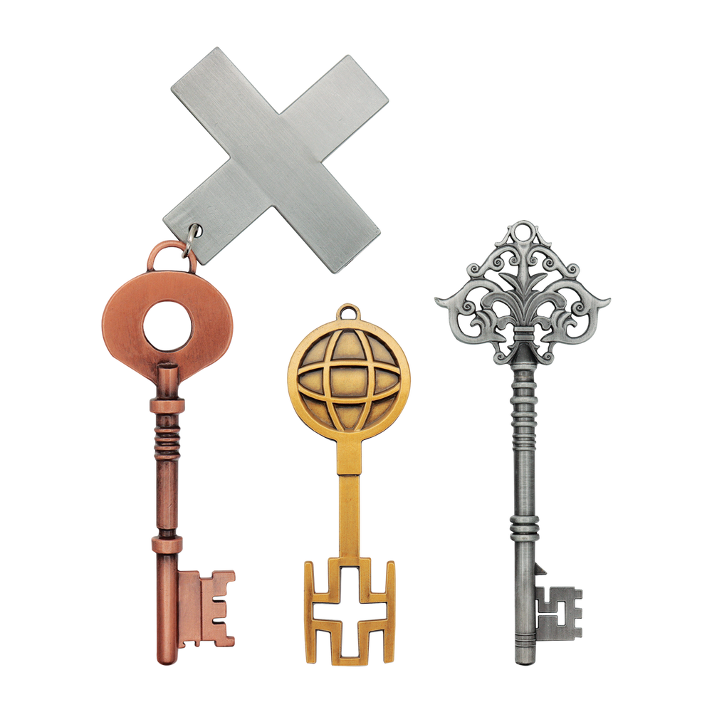 SILENT HILL 2 Set of Replica Keys Image 1