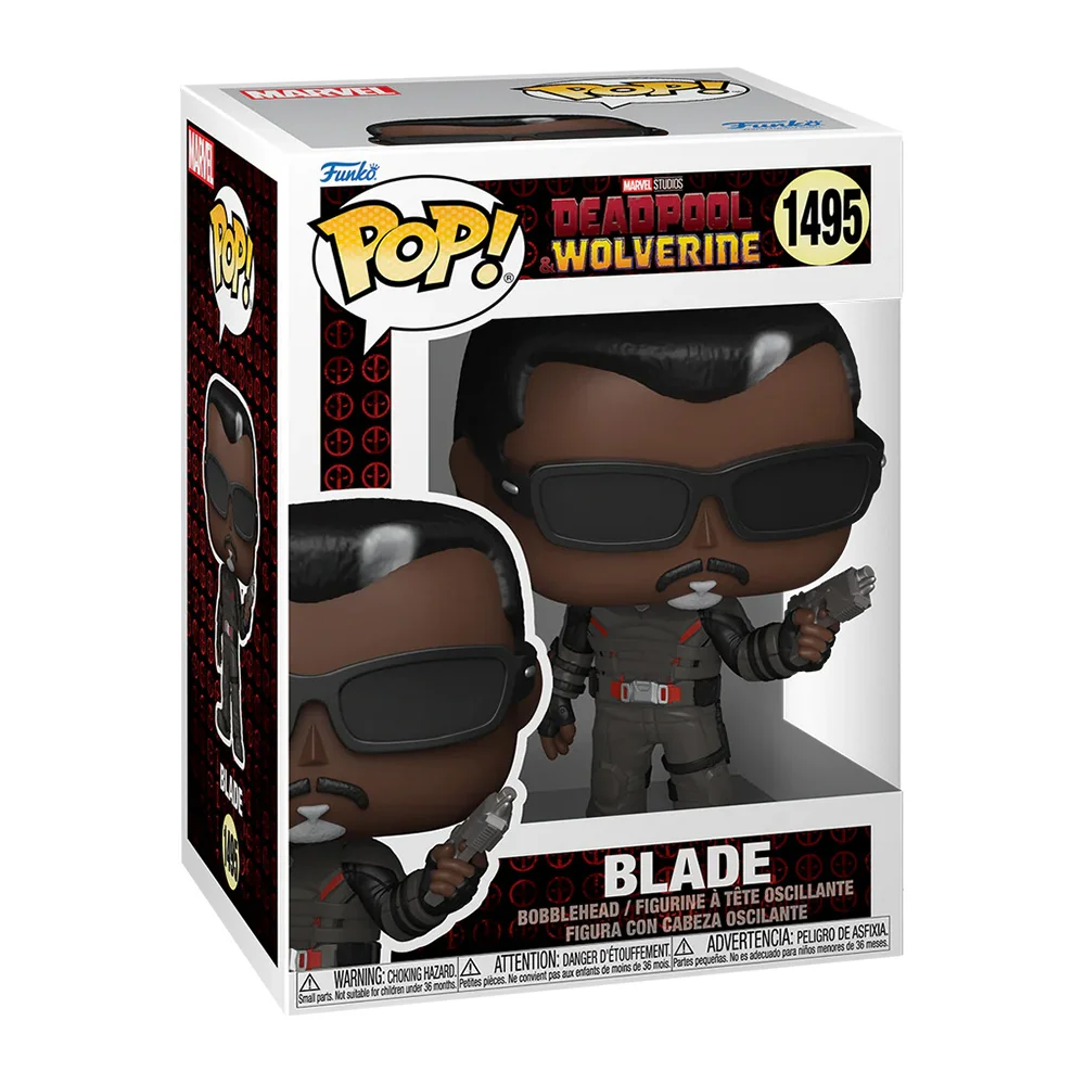 Deadpool 3 Blade Funko Pop! Marvel Series 3 Vinyl Figure Image 1