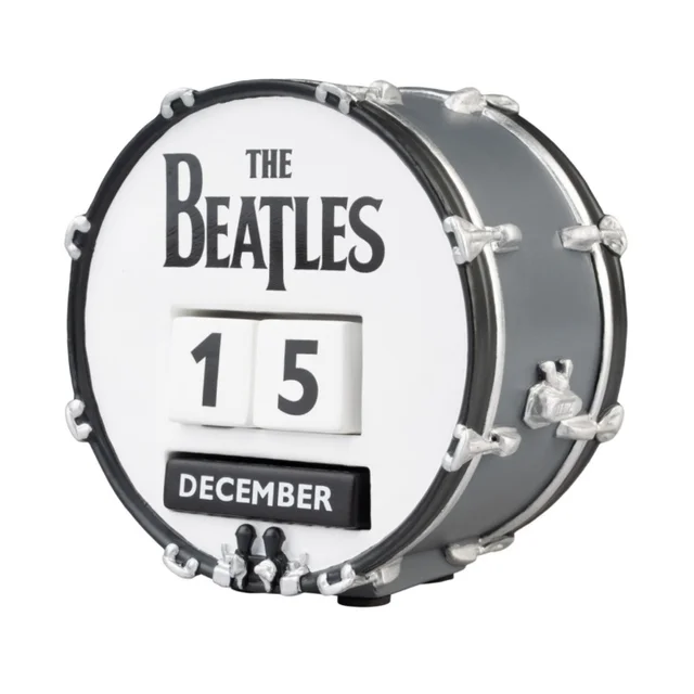 The Beatles Drum 3D Perpetual Calendar