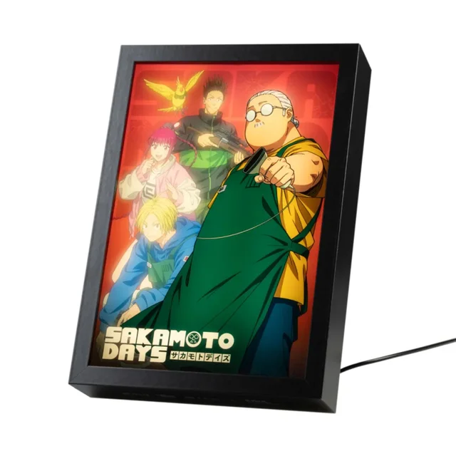 Sakamoto Days LED Framed Print