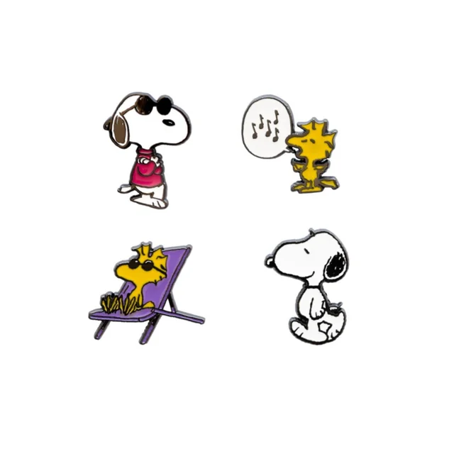 Snoopy 4 Pin Set