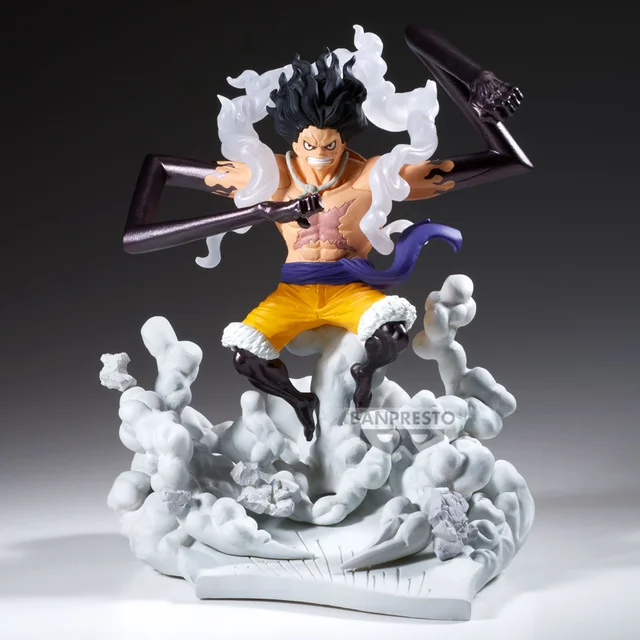 Banpresto One Piece Senkozekkei Monkey D Luffy Gear4 Figure