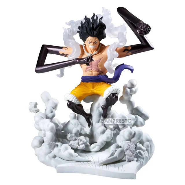 Banpresto One Piece Senkozekkei Monkey D Luffy Gear4 Figure