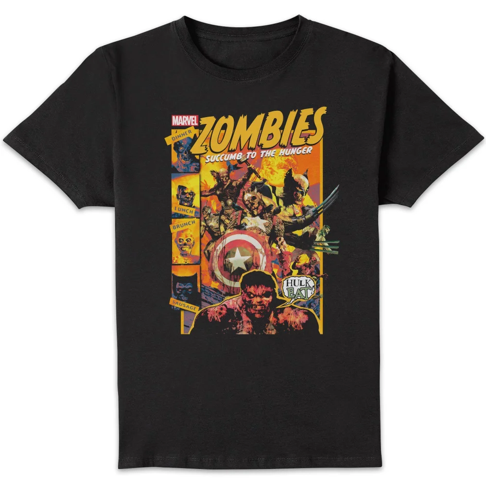 Marvel Zombies Succumb To The Hunger Unisex T-Shirt - Black - S Image 1