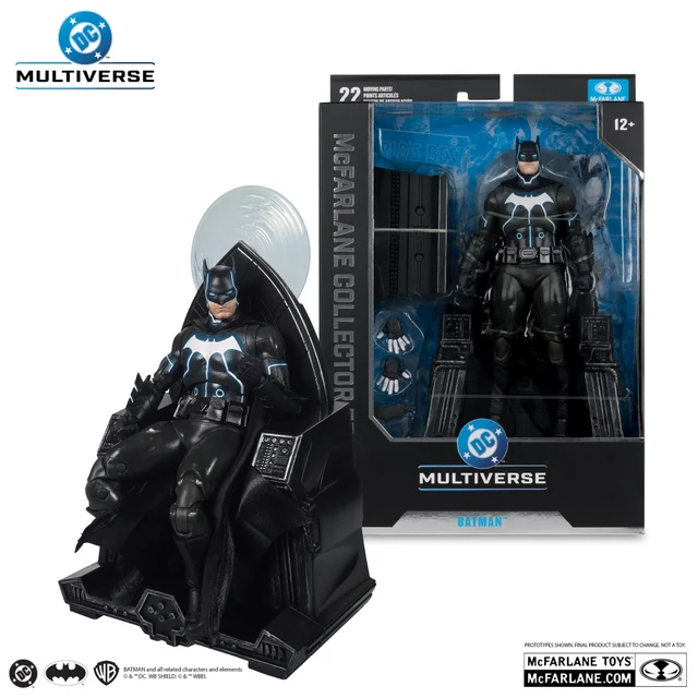 McFarlane Toys DC Collector Edition Batman With Mobius Chair 7" Action Figure #47